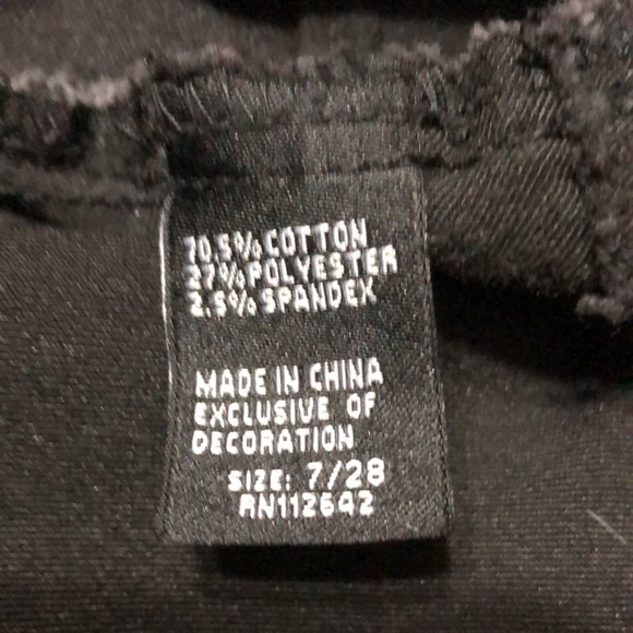 Blue Savvy skinny stretch jeans size 7 - Picture 7 of 7